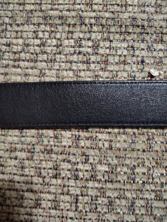 100% AUTHENTIC MCM Embossed Leather Monogram Reversible Belt - 35.5 ” Last Hole main image 10